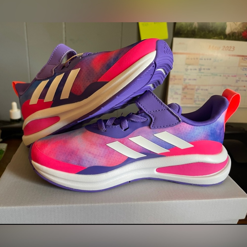Brand new kids Adidas shoes, size 1.5 kids.